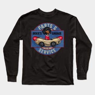 Dachshund's Garage Long Sleeve T-Shirt